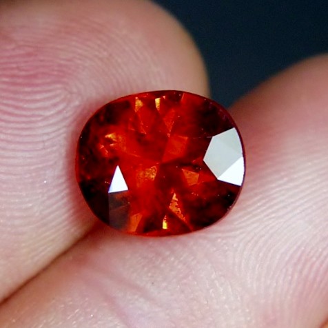 Rich Color Spessartite Garnet Madagascar 5.26 ct  Litnon.com