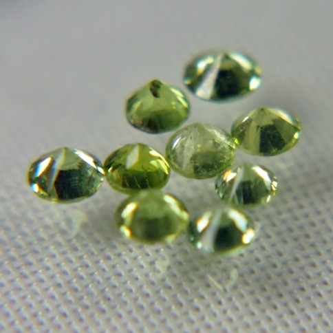 Bright and Natural Russian Demantoid Garnet Lot  Litnon.com