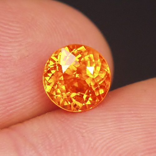 Glowing Fireball Mandarin Spessartite Garnet 3.70 ct  Litnon.com
