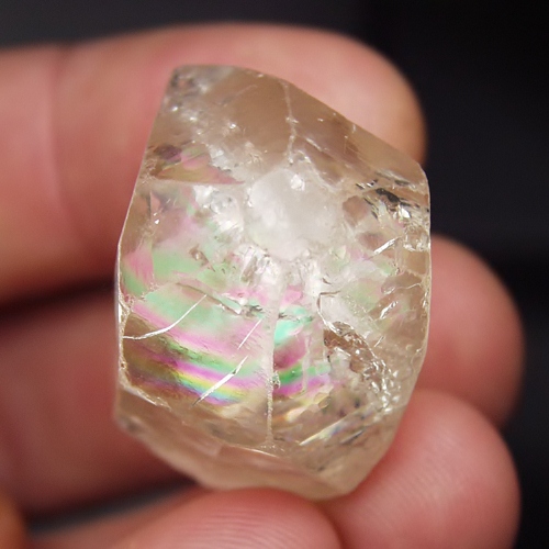Rainbow! Terminated Golden Topaz Crystal  Pakistan 190ct!  Litnon.com