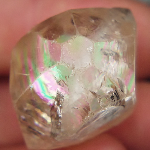 Rainbow! Terminated Golden Topaz Crystal  Pakistan 190ct!  Litnon.com