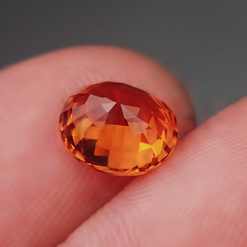 Color & Fire! Natural Orange Spessartite Garnet  Nigeria 4.52ct   Litnon.com