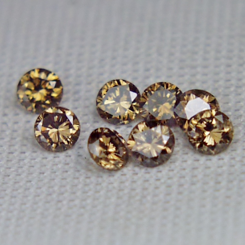 Bright and Pretty Natural Chocolate Color Diamond Lot  Litnon.com