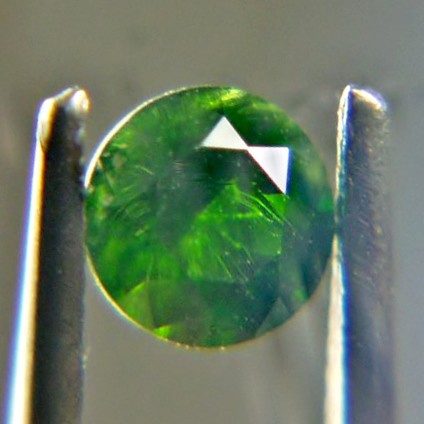 Horsetail Inclusion and Chromite Russian Demantoid Garnet  Litnon.com