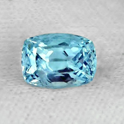 Strong Blue!  Rare Color Aquamarine Afghanistan 3.69 ct  Litnon.com