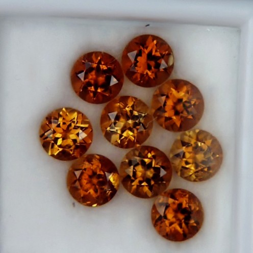 Bright and Well Cut Golden Orange Tourmaline Lot Kenya 15.73ct  Litnon.com