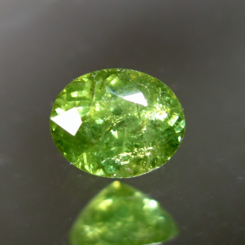 Bright and Pretty Natural Demantoid Garnet Namibia  Litnon.com