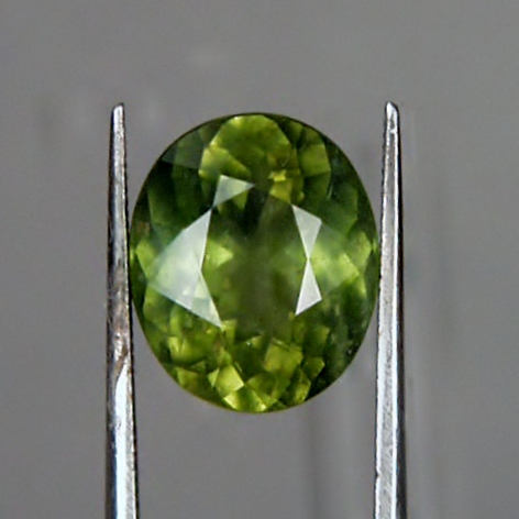 Rare Hydrogrossular ~Gooseberry~ Garnet - Idocrase 5.00 ct GLI  Litnon.com