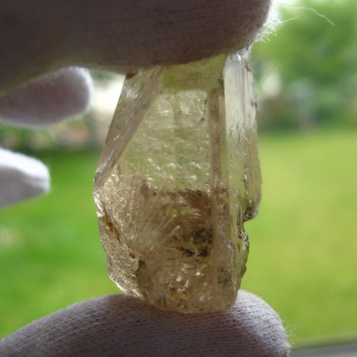 Light Peach Gold Topaz Facet Rough Pakistan 175 ct  Litnon.com