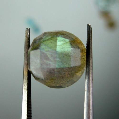 Rose Cut Cabochon Labradorite Pair Finland 8.94 ct twGLI Litnon.com