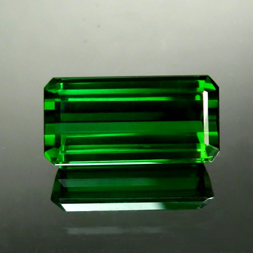 Bright and Clean Old Stock Fine Green Tourmaline Brazil 11.07ct GLI PAID Litnon.com
