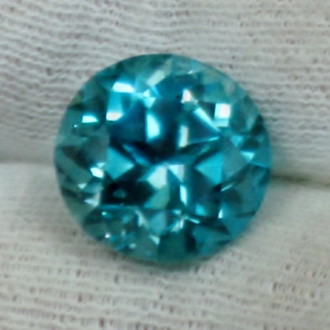 Huge Gem Blue Natural Zircon Cambodia 12.18ct  Litnon.com
