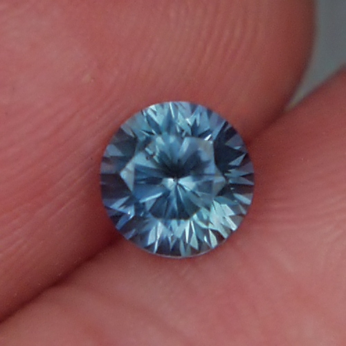 Bright Unheated Steel Blue Montana Sapphire 1.11 ct  Litnon.com