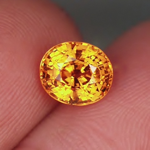 Color and Fire Mandarin Spessartite Garnet 2.91 ct  Litnon.com