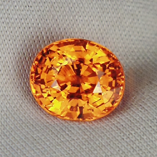 Color and Fire Mandarin Spessartite Garnet 2.91 ct  Litnon.com