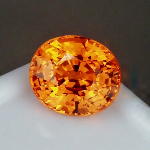 Color and Fire Mandarin Spessartite Garnet 2.91 ct  Litnon.com