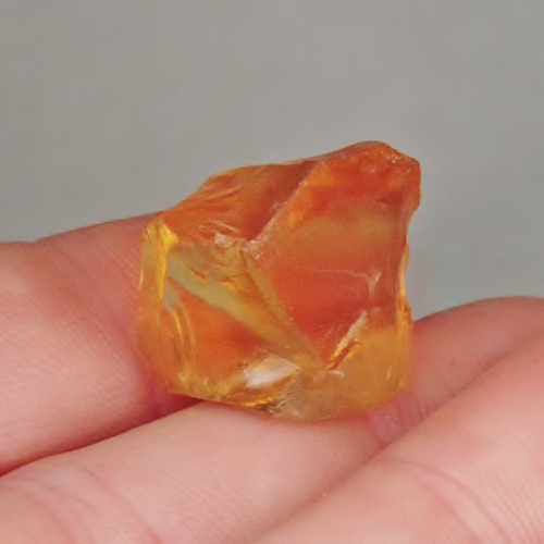 Big and Clean Citrine High Facet Rough Brazil 42ct  Litnon.com