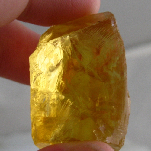 Big and Clean Citrine High Facet Rough Brazil 150ct  Litnon.com