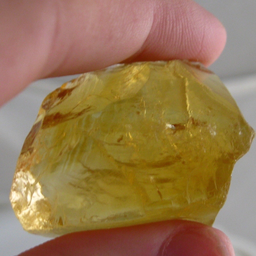 Big and Clean Citrine High Facet Rough Brazil 150ct  Litnon.com