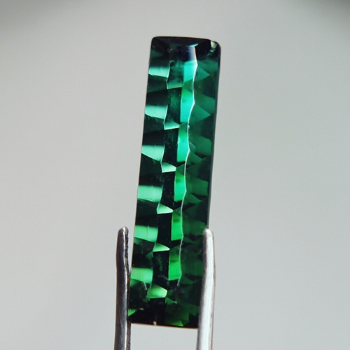 Millenium Cut Blue Green Tourmaline Brazil 3.07ct  Litnon.com