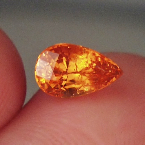  Color! Orange Mandarin Spessartite Garnet 1.68 ct  Litnon.com