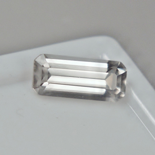 Ultra Rare Collectors Faceted Scolecite Gemstone 1.63  Litnon.com