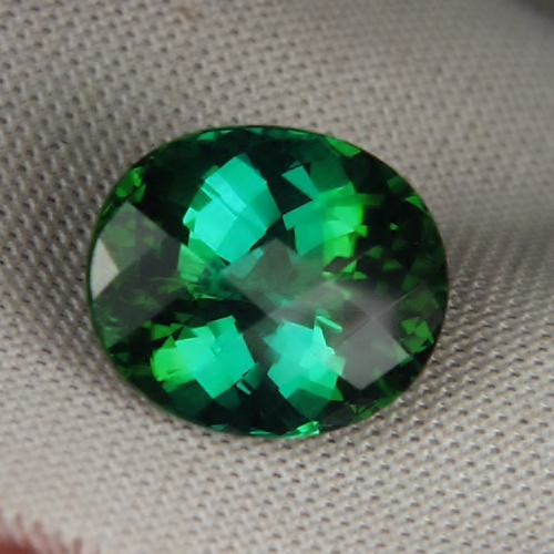 Fine Color and Cut Kelly Green Tourmaline Brazil 8.48 ct  Litnon.com