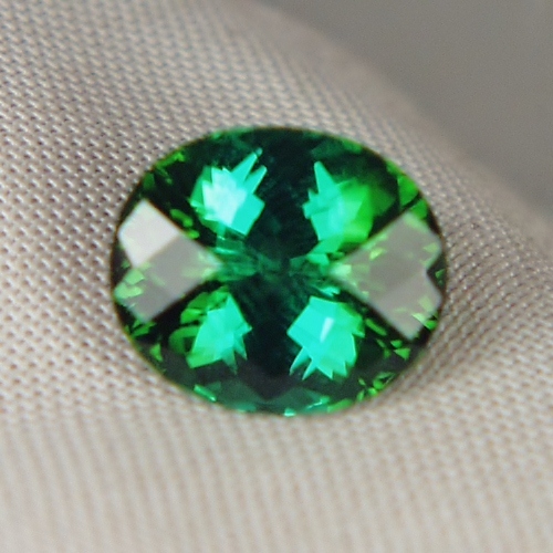 Fine Color and Cut Kelly Green Tourmaline Brazil 8.48 ct  Litnon.com