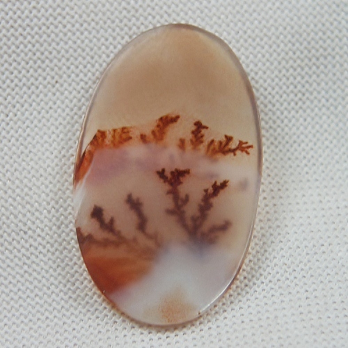 Smokey Blaze Dendritic Agate Gem Stone Litnon.com