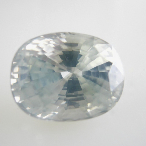 Huge Hazy Grey Natural Zircon Sri Lanka 12.73  Litnon.com