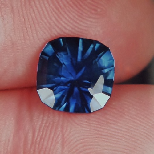  USA Cut Big and Rare Blue Montana Sapphire 5.07 Carats  Litnon.com