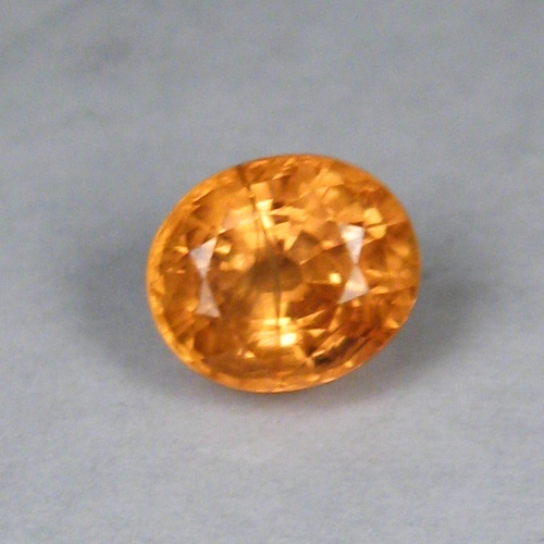 Big Yellow Orange Natural Sapphire Sri Lanka 3.15 ct  Litnon.com