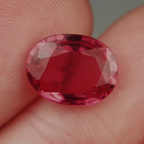 Rare Color and Clarity Old Stock Rubelite Tourmaline Brazil 3.71 ct  Litnon.com