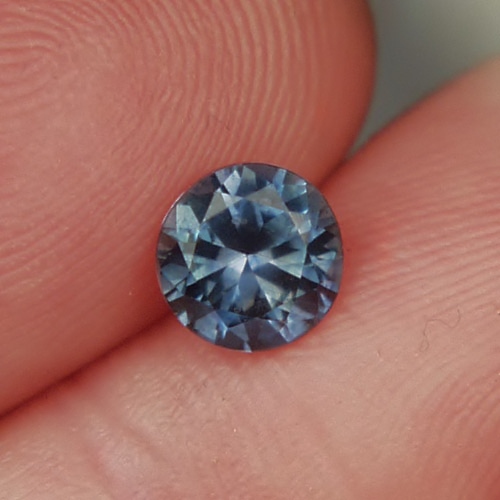 USA Cut! Bright Steel Blue  Montana Sapphire 1.48 ct   Litnon.com
