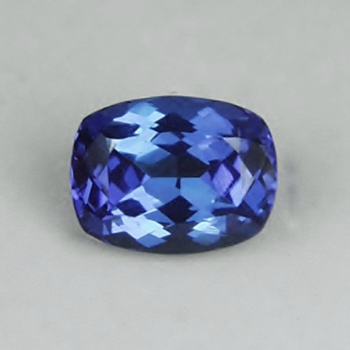 Color and Quality Cushion Cut Blue Tanzanite 1.41ct  Litnon.com