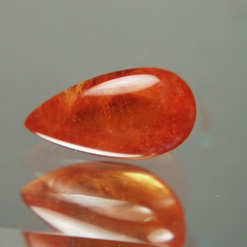 Color Big Mandarin Garnet Cabochon Namibia 14.33 ct  Litnon.com