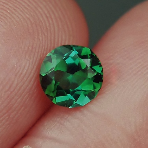 Color Old Stock Kelly Green Brazil Tourmaline 1.20ct GL Litnon.com
