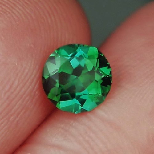 Color Old Stock Kelly Green Brazil Tourmaline 1.20ct GL Litnon.com