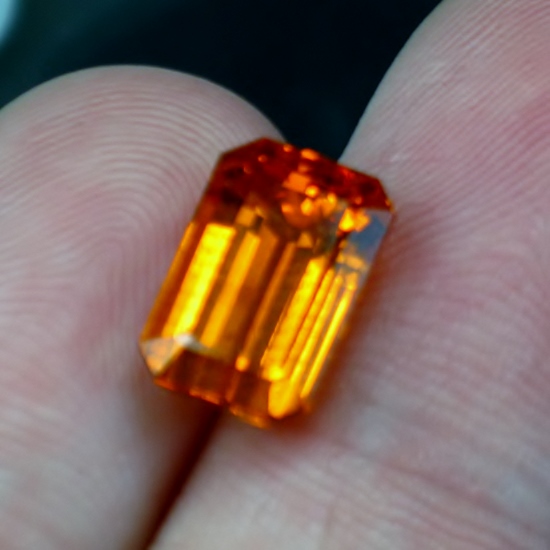GEM Color Mandarin Spessartite Garnet 6.07 ct  Litnon.com