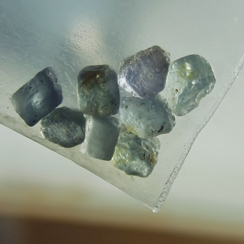 Unheated Montana Sapphire Facet Rough 22.20 ct 8 pcs  Litnon.com