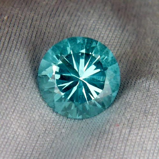 Aquamarine Blue Top Cut Railroad Insulator Glass  Litnon.com