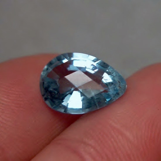 Strong Blue Natural Aquamarine Nigeria 3.63ct  Litnon.com