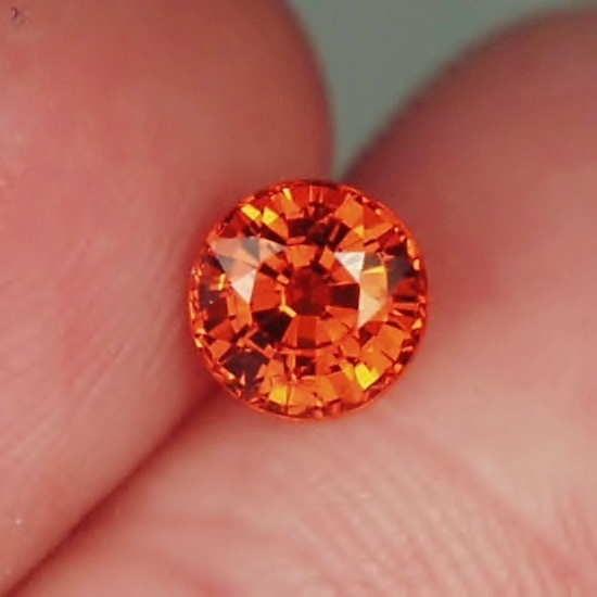Classic Quality Mandarin Spessartite Garnet Nigeria 1.56ct  Litnon.com