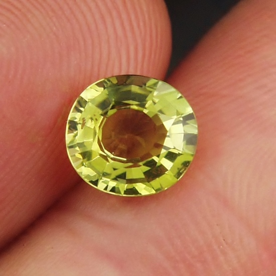  Bright! Rare Color Natural Yellow Tourmaline Malawi 1.65 ct  Litnon.com