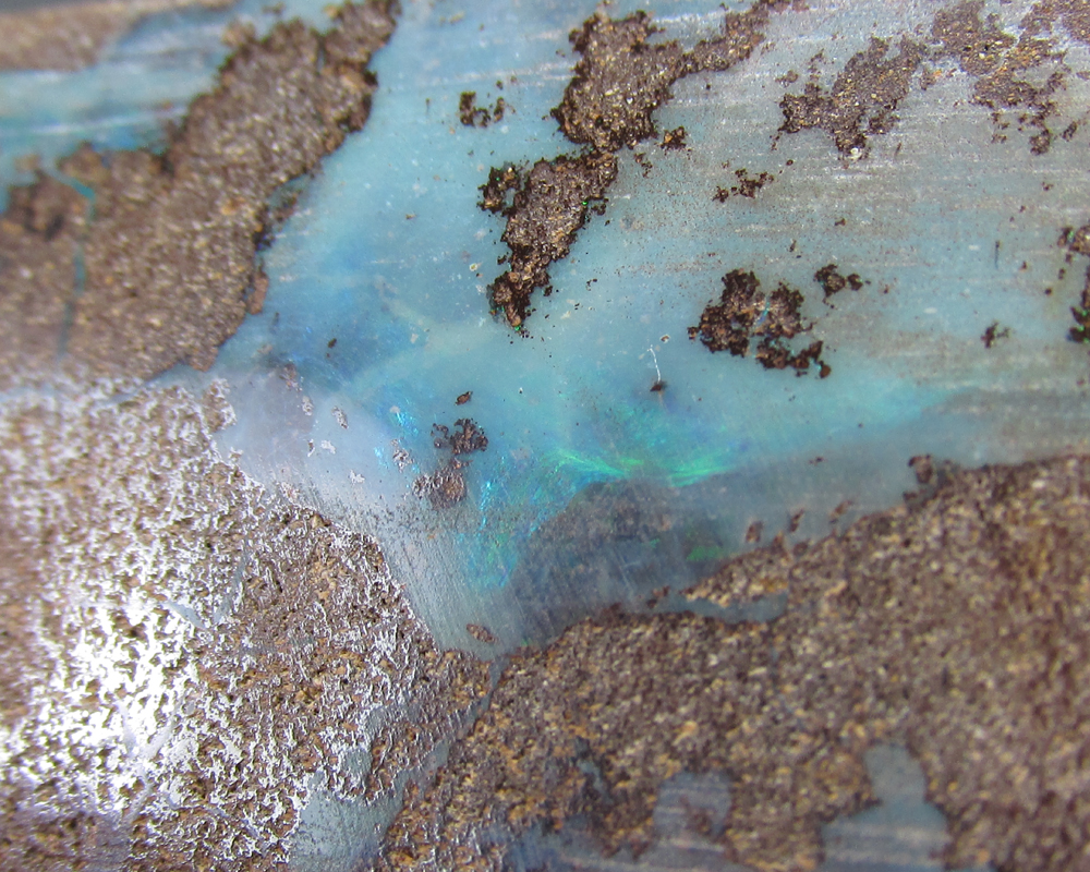  Big! Queensland Boulder Opal Specimen - Rough 200 grams  Litnon.com