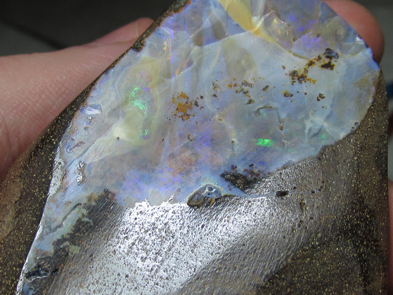 Big Colorful Queensland Boulder Opal Specimen 205 Grams  Litnon.com