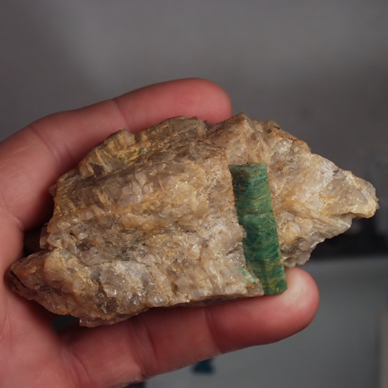 NR Collectors Emerald In Quartz Crystal Specimen Afghanistan  Litnon.com