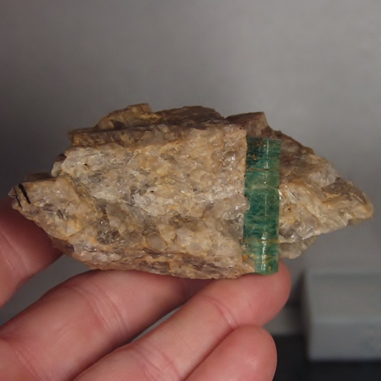 NR Collectors Emerald In Quartz Crystal Specimen Afghanistan  Litnon.com