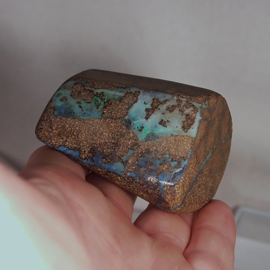  Big! Queensland Boulder Opal Specimen - Rough 200 grams  Litnon.com