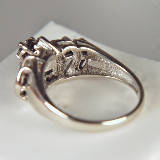 NR Estate 10kt White Gold Diamond Engagement/ Wedding Ring 1.0ct tw  Litnon.com